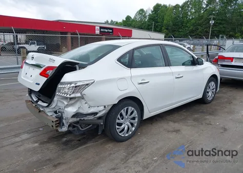 2015 Nissan Sentra Fe+ S/S/Sl/Sr/Sv from USA, damaged, VIN 3N1AB7AP7FL635055